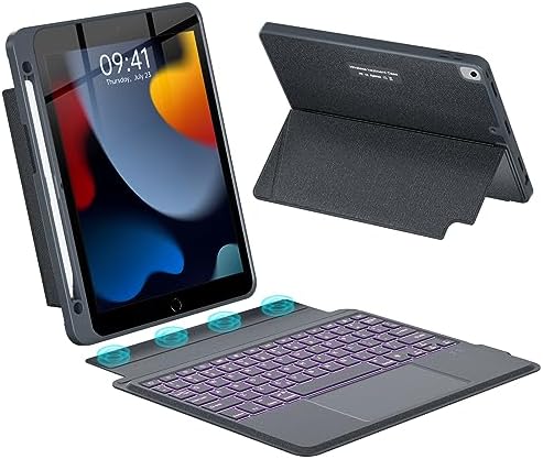 Amazon.com: Combo Keyboard Case For iPad 9th/8th/7th 
