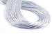Produktbild EDGEAM 100M Silber glitzernd Kunststoff Kordel Ø 1mm für Hang Etikett, DIY Dekoration Basteln Nähen