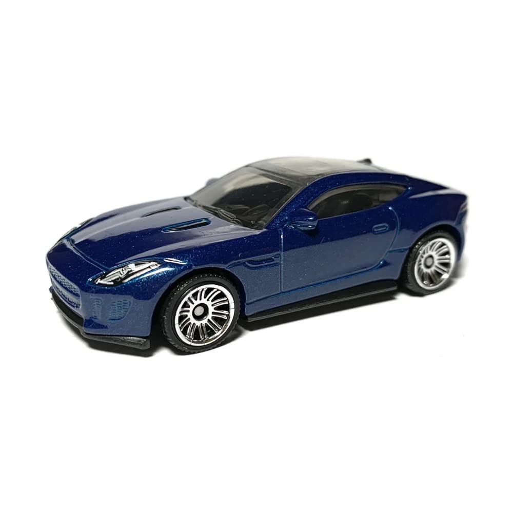 Matchbox 2020 MBX Highway 2015 Jaguar F-Type Coupe, Blue 52/100
