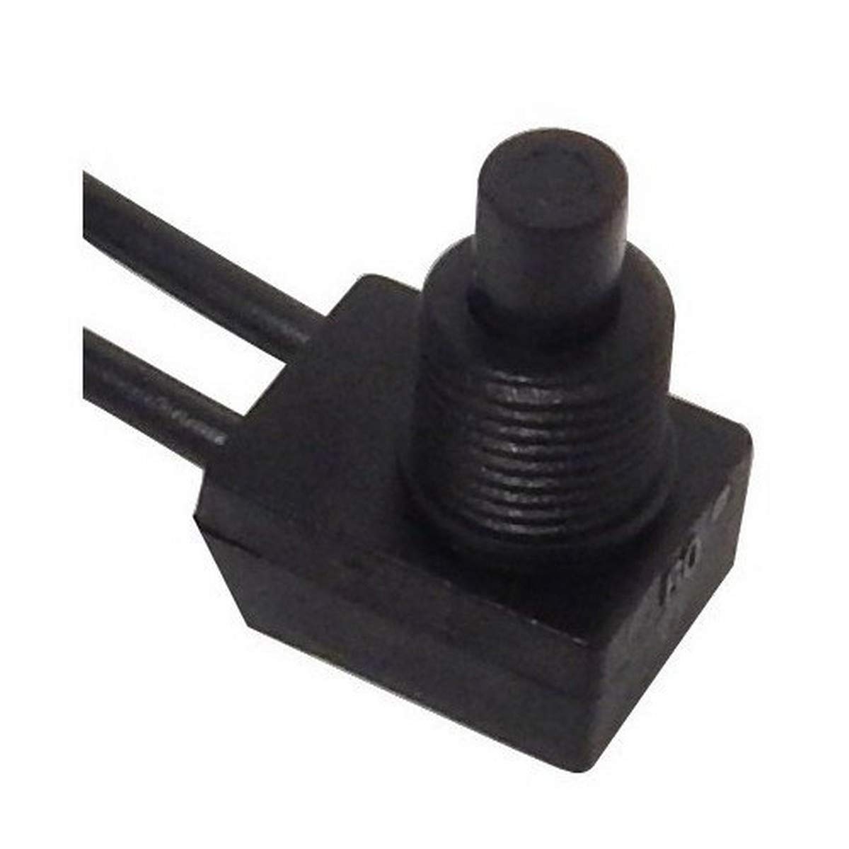 Morris 70165 SPST Miniature Push Button, Maintained Contact, On-Off with 6