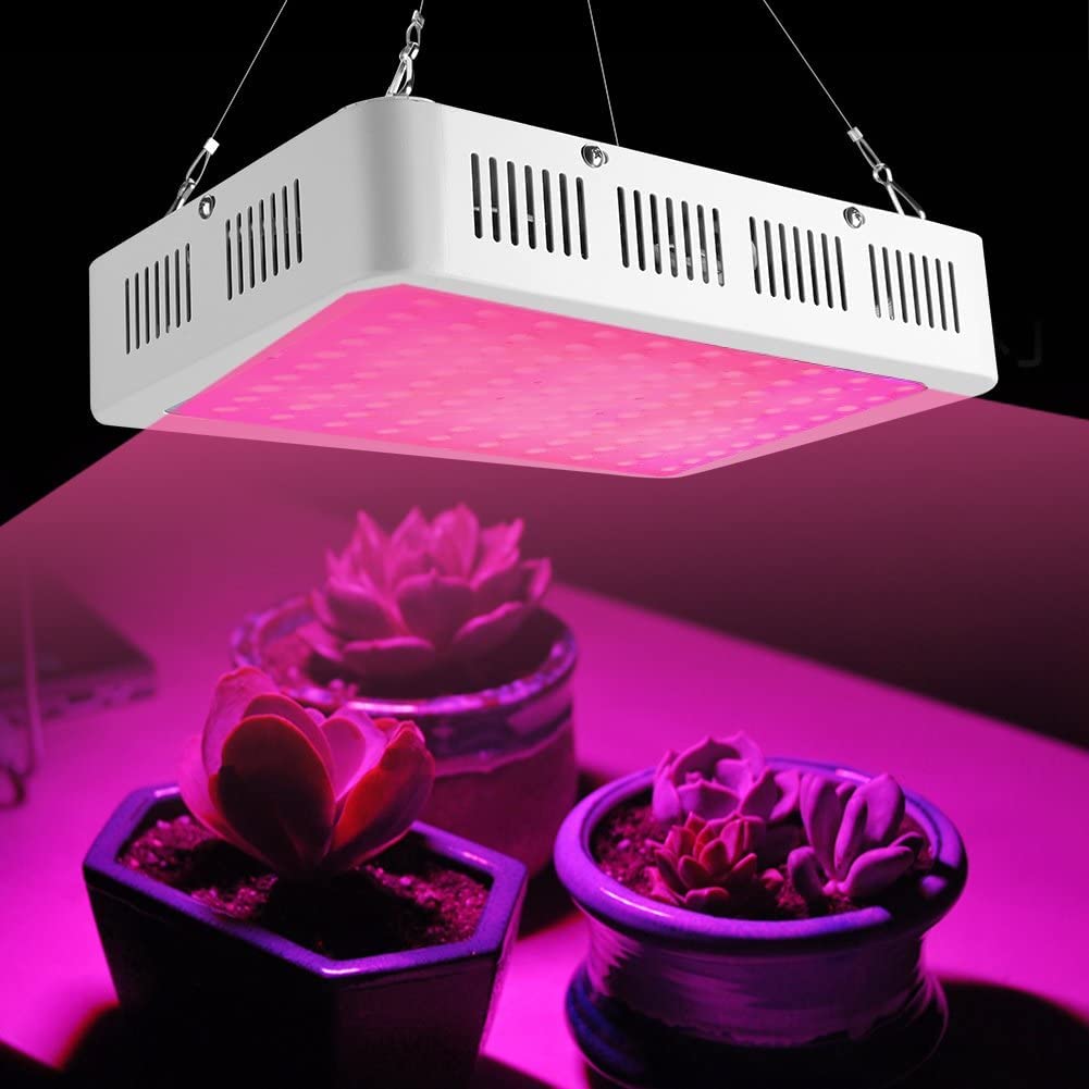 lampara de crecimiento 100 LED para Cultivo Hidropónicos VETS Luz de paneles de floración, para plantas de interior, Flores 1000w