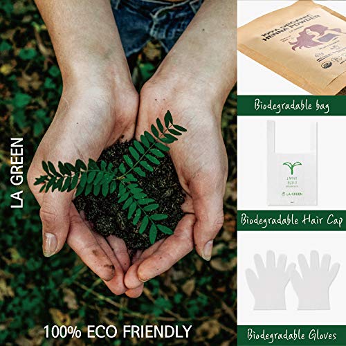 Polvo de Henna Oscuro 100% Orgánico para Tinte de Cabello miniatura 6