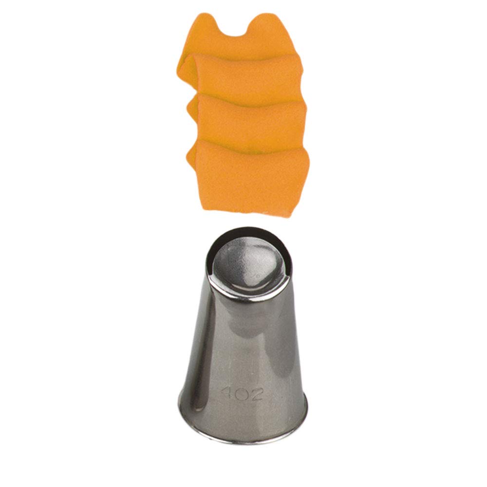 DECORA Blister Nozzle 402, Stainless Steel, Silver, 12 x 7 x 3 cm