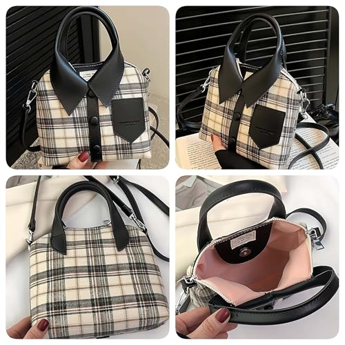 ARREBOL Small Cute Unique Fun Novelty Shirt Shaped Crossbody Handbag for Women3