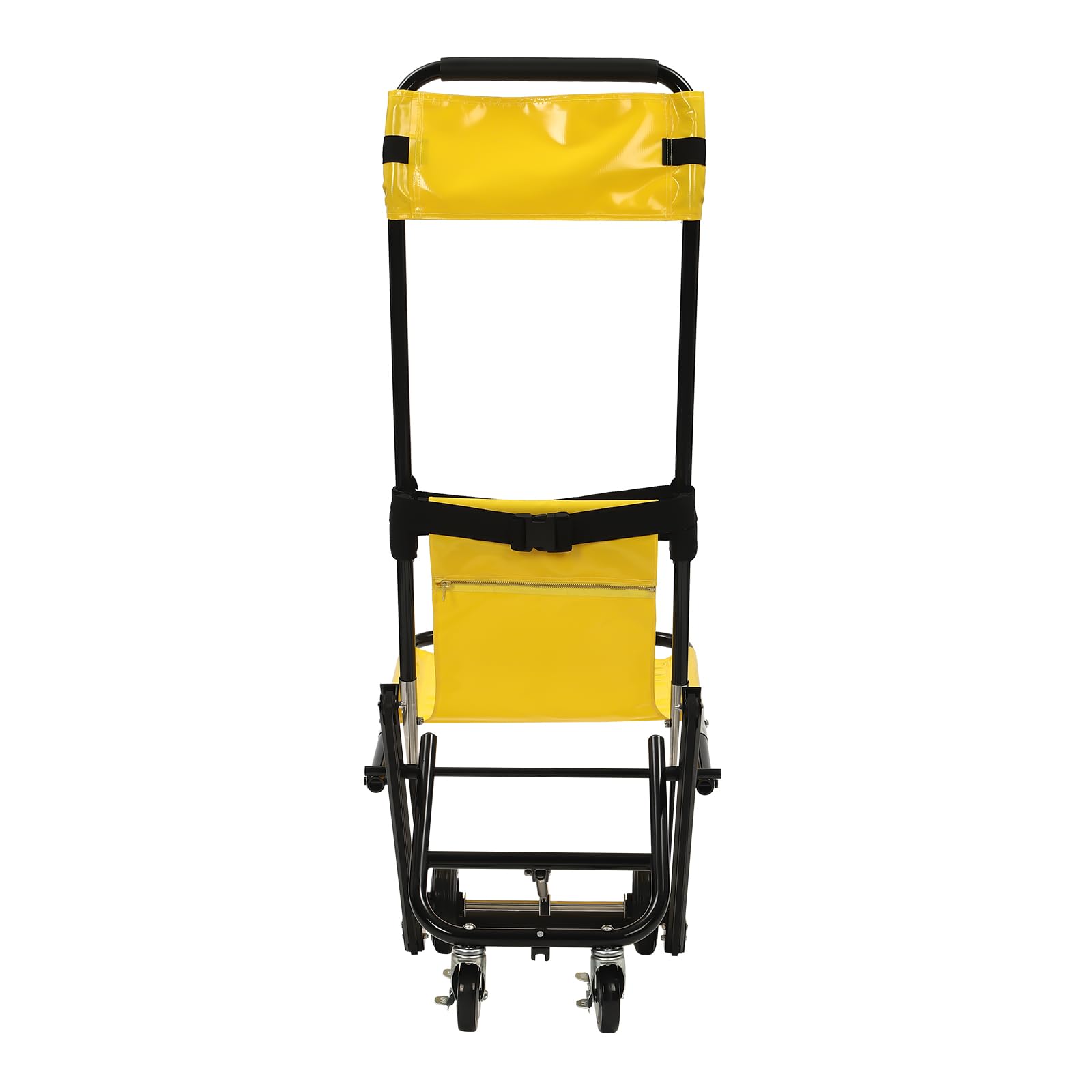 Silla de ruedas plegable para escaleras de aleación de aluminio, hasta 159 kg, capacidad de carga de hasta 159 kg, silla de ruedas portátil para personas mayores con discapacidad