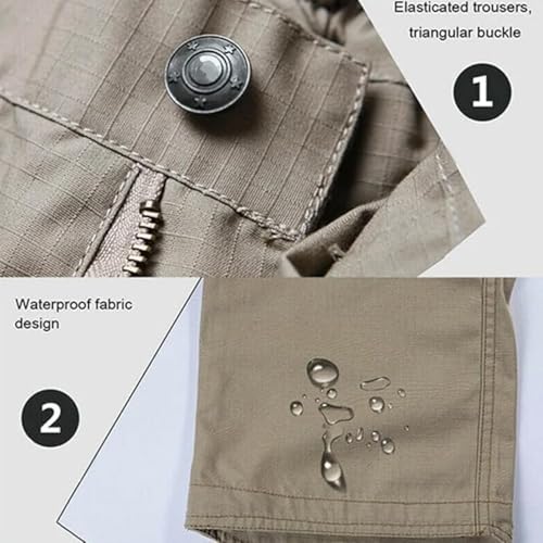 LesSpartan Tactical Pants, Le Spartan Motorcycle Pants, Durable Ripstop, Lightweight Quick-Drying, Hiking & Outdoor4