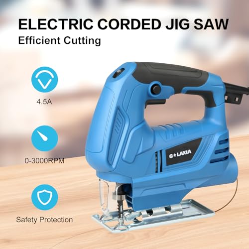 G LAXIA 4.5 Amp LED Jig Saw