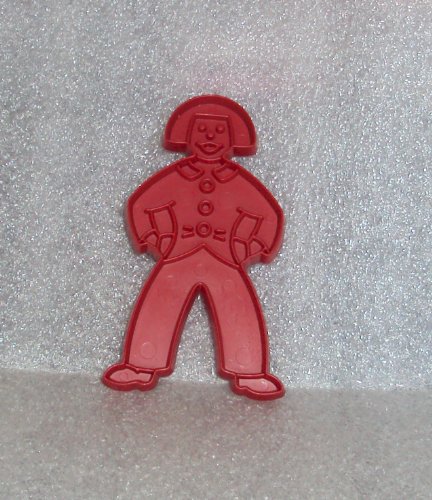 Tupperware Vintage Imprint Red Plastic Cookie Cutter Gingerbread Man Tupperware Vintage Imprint Red Plastic Cookie Cutter Gingerbread Man