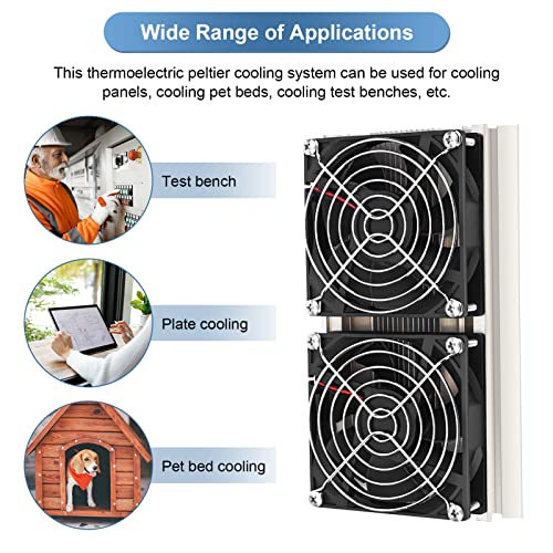 Refroidisseur thermoélectrique double cœur puissant pour mini boîte - 5