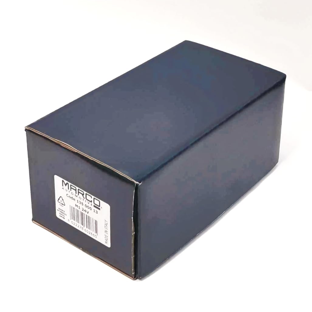 Marco Pump M1 Luftkompressor für Hupen, 12V/24V Heavy Duty, kompaktes Design, schnelles Aufpumpen, ideal für Zughupen-Kits, Auto- und LKW-Nutzung, zuverlässige Leistung, einfache Installation