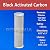6 Block Activated Carbon 5 Micron Water Filters Set WELL-MATCHED with WFPFC8002, WFPFC9001, WHCF-WHWC, WHEF-WHWC, FXWTC, SCWH-5
