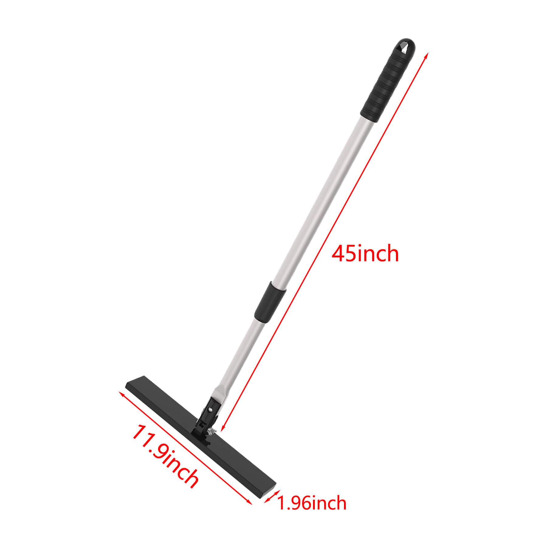 HARDK 17-Inch Magnetic Pickup Sweeper – 10 Lb Capacity, Telescoping Handle & Wheels For Nails, Metal Debris