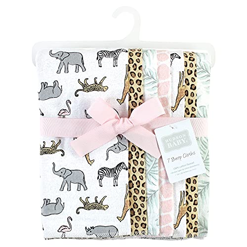 Image of Hudson Baby Baby Flannel Burp Cloths