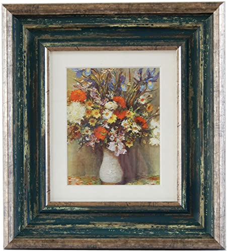 JHA 絵画 インテリア 油絵 額入り 額絵 世界の名画 ダイフ「春の花束」 W294×H324 AU-DY-33 日本製 複製画 樹脂フレーム