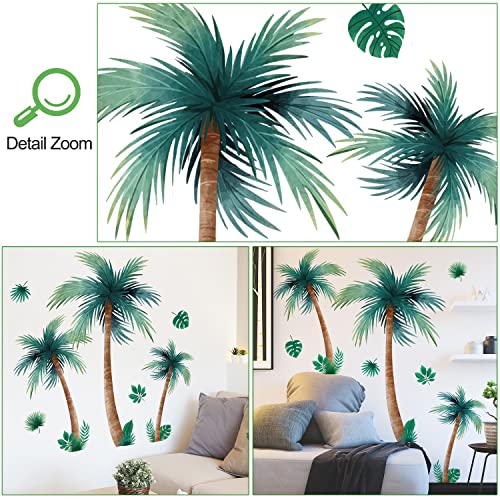 Vinilo Decorativo 3D Removible Bosque Tropical 30x90 cm miniatura 3