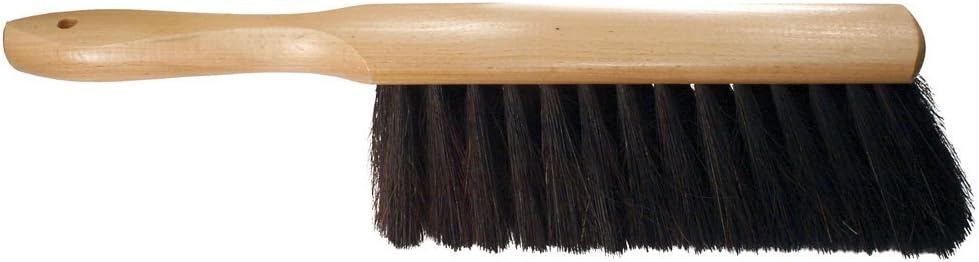 PFERD 89400 Maintenance Plastic Block Heavy Duty Line Coarse/General Purpose Sweep Counter Duster, Black Tampico Bristles, 2-1/2" Trim Length, 8" Length