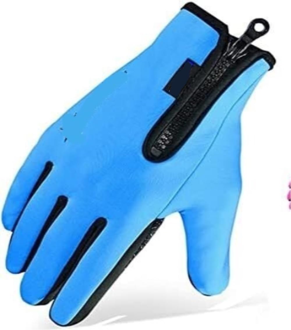 IRYZE Guantes Deportivos Guante A Prueba De Viento Polar Cálido Ciclismo Dedo Completo Deportes Al Aire Libre Esquí Pantalla Táctil Hombre y Mujer