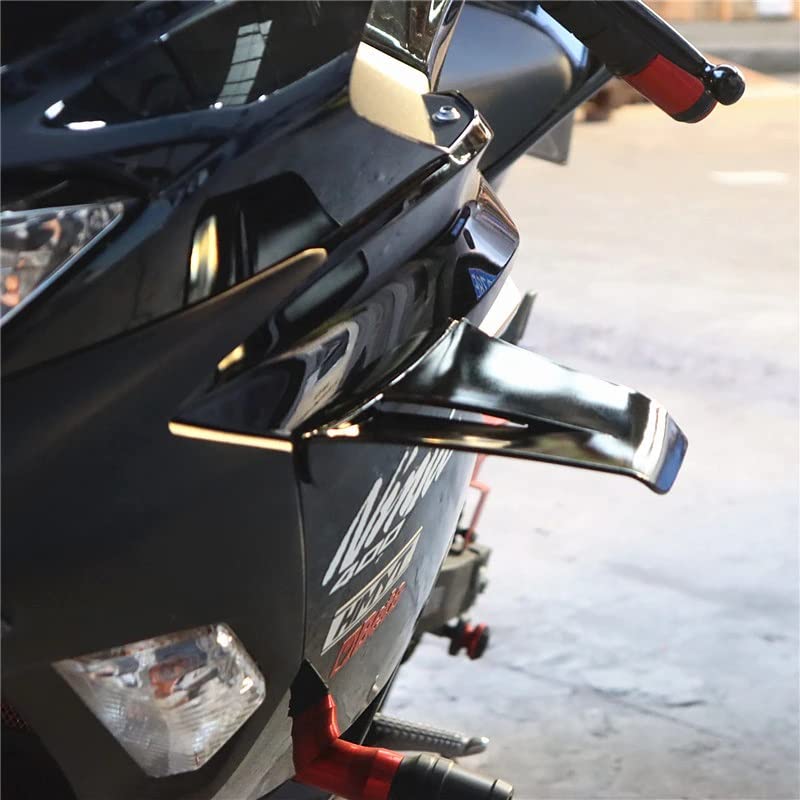 KIT Winglet Spoiler aerodinamico Kawásaki, Yamáha, Hónda, Suzukí, Ducatí, Aprília (Media 2)