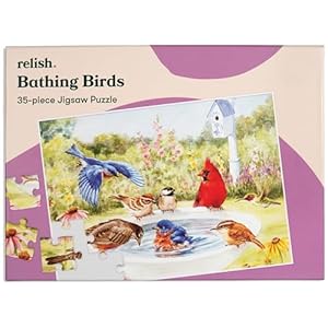 Relish ‘Bathing Birds’ 35-delige puzzel voor ouderen met dementie/Alzheimer