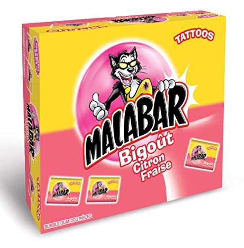  Malabar Bonbons Bi goût Boite de 200 Pièces