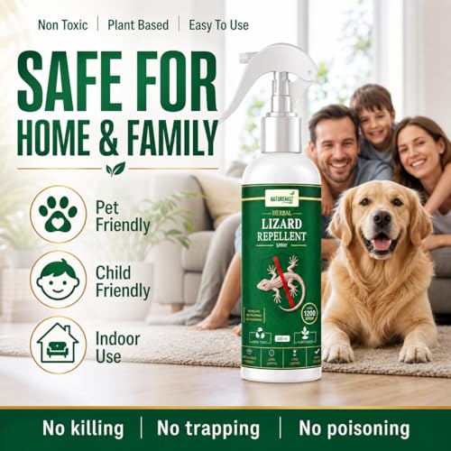 Image of Herbal Lizard Repellent Spray for Home, 200 ml
