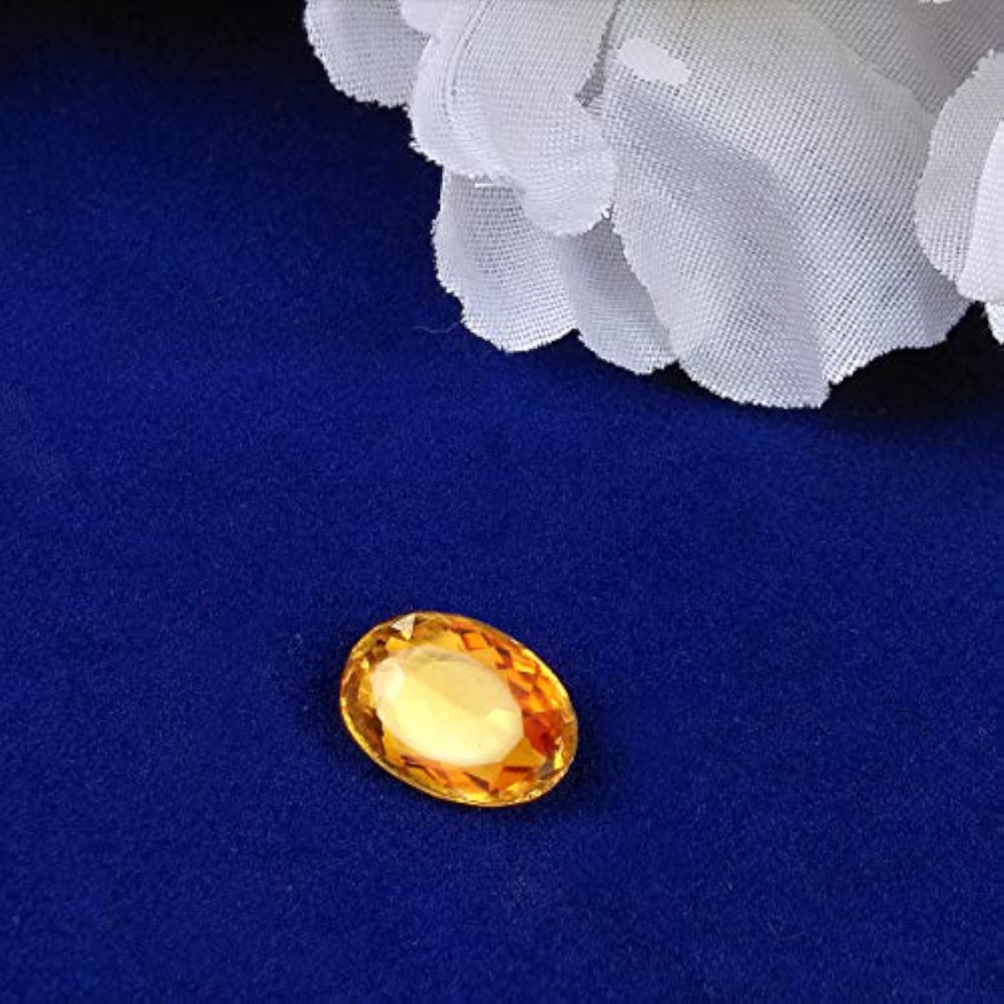 Natural Citrine (Sunela) 11.25 Ratti, Certified Gemstone