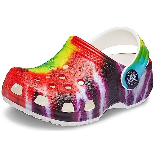 Crocs Kids’ Classic Tie Dye Clogs (Infant/Toddler/Little Kid/Big Kid)