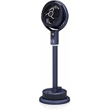 Zynkez 900 CFM Air Circulator, Adjustable Oscillation Pedestal Fan with 8 Speeds, 12 Timer, 3 Adjustable Height