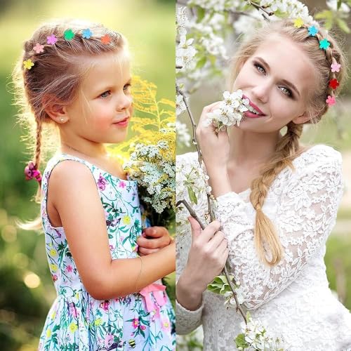 Image of Mini Claw Hair Clips for Baby Girls & Kids 6 design- (60Pcs Mixed Color)