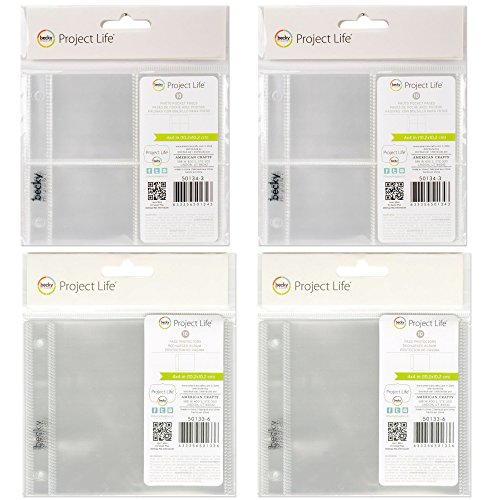 Project Life - 4x4 Photo Sleeve Set - Full Page 4