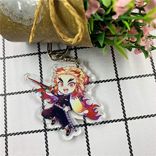 Ag Dreamy 6 Pack Anime Keychians For Demon Slayer Keychain Set Cute Key Chain And Charm For Handbags, Purses, Bags (6Pcs) #TOP5