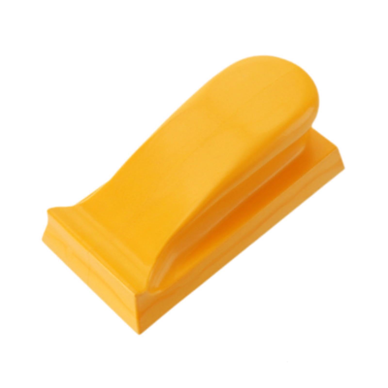 PIXZCSA Lightweight Sandpaper Holder Hand Sander Non Slip, Style C