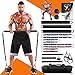 DASKING Tragbares itnessgeräte für zuhause mit 8 bruchfesten, stapelbaren Widerstandsbändern,Home Gym Band Bar Set, abnehmbare 227kg-2-in-1-Pilates-Stange mit Bändern. (Schwarz) band das günstig Kaufen-DASKING Tragbares itnessgeräte für zuhause mit 8 bruchfesten, stapelbaren Widerstandsbändern,Home Gym Band Bar Set, abnehmbare 227kg-2-in-1-Pilates-Stange mit Bändern. (Schwarz)