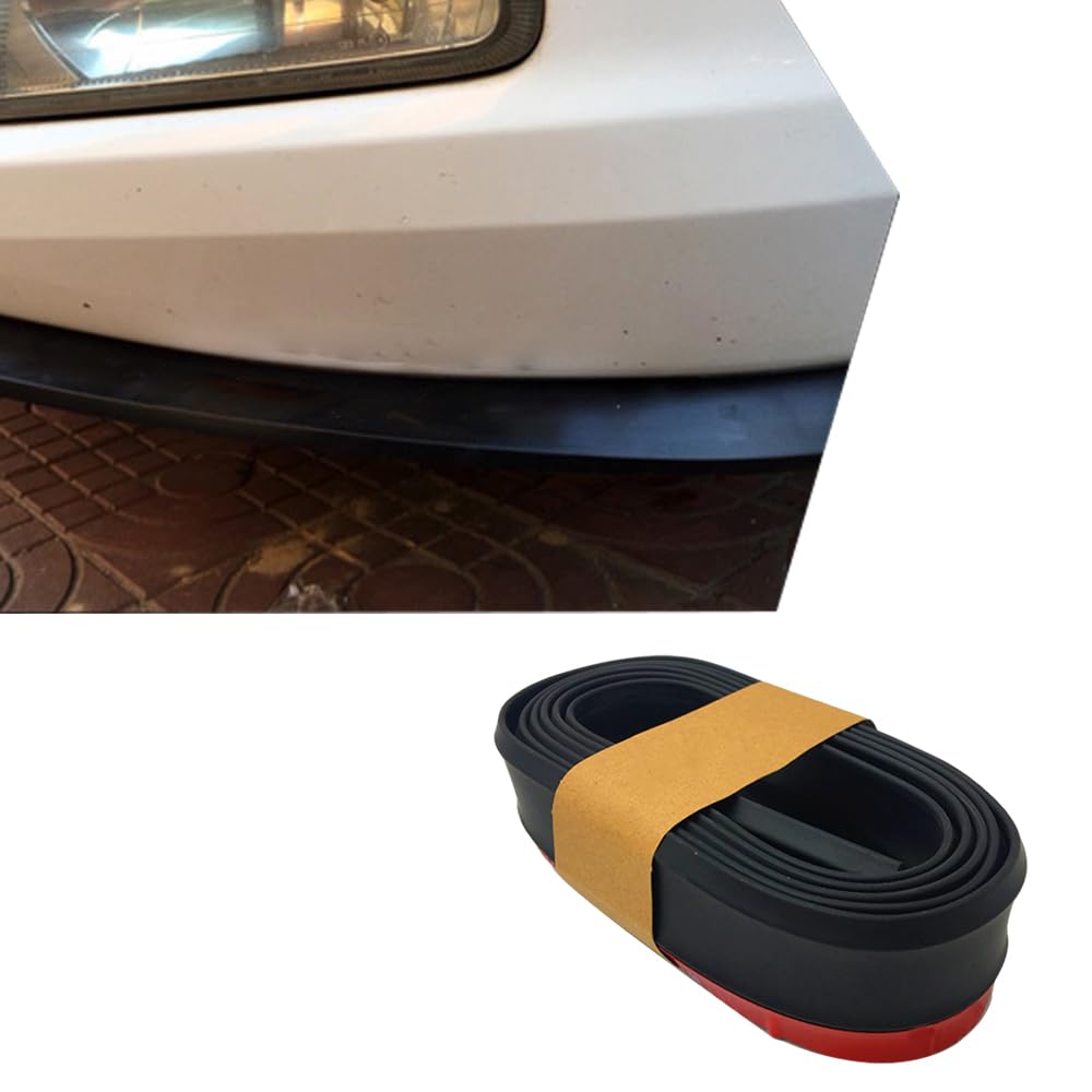 Car Front Spoiler for Lexus ISF is-F/LC LC500 LC500h / LM LM300H, Reduce Wind Resistance Vehicle Front Spoiler Front Bumper Lip Spoiler Front Splitter Bumper Car Accessories 2.5m,E