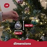 Zoom IMG-2 15 palline di natale trasparenti Zoom IMG-2 15 palline di natale trasparenti