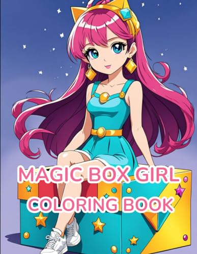 Pop Manga KAWAII Magic Box Girl Coloring Book: Pop Manga Edition Fun Coloring Book With 50 Pages of Unique Kawaii Magic Box Girl (Pop Manga KAWAII Edition Coloring Books) image 2