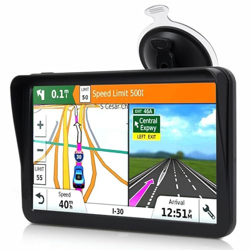 Car GPS Navigation, 2025 Map 9 inch Touch Screen Car