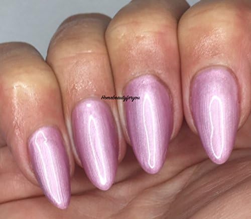 Bluesky Gel Polish PINK PEARL Tundra Pearly Pink Shimmer Aurora collection 80609 Nail UV LED Soak Off 10ml - Image 4
