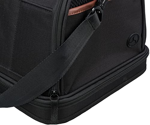 Trixie Airline Tasche Gate, Flugzeug Reisetasche Für Hunde, 28 × 25 × 45 cm, Schwarz - 28906
