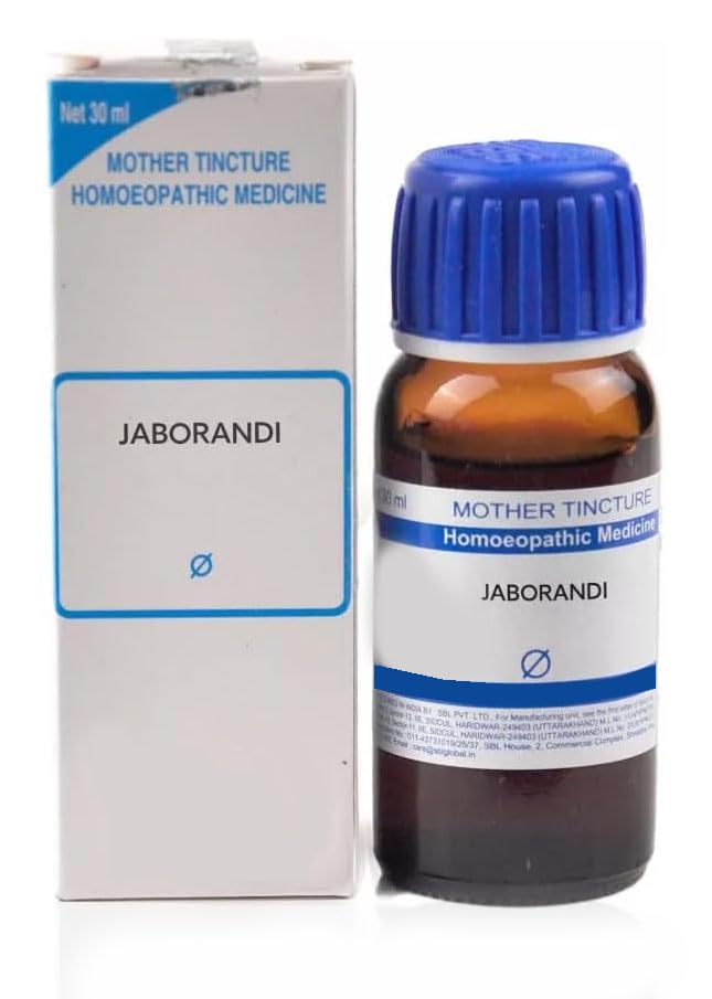 Homeopathic Jaborandi Mother Tincture 1X (Q) (30ml) -SPJ