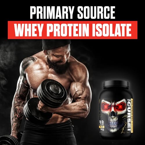 JNX SPORTS The Curse! Ultra Premium Whey Protein Powder Vanilla Bean 2lb | 25g Protein Per Serve, Primary Source Whey Isolate - Image 5