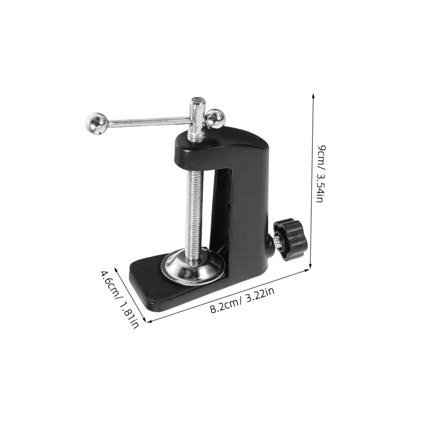 Homoyoyo Microphone Arm Stand Clamp Phone Stand Clamp for Table Desk Table for Desktop