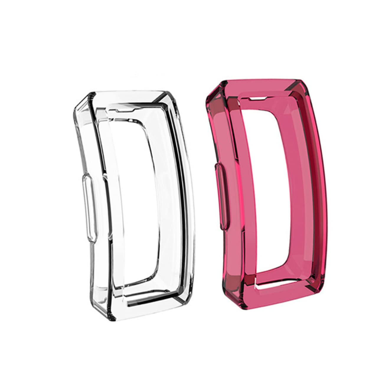 OSALADI 18pièces Coque De Transparent TPU pour Montre Compatible avec Inspire Inspire HR Couleurs par Couleur