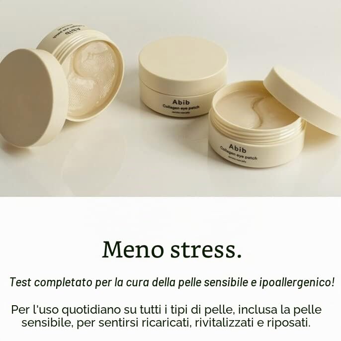 Abib - Benda per occhi al collagene Jericho Rose Jelly 60P