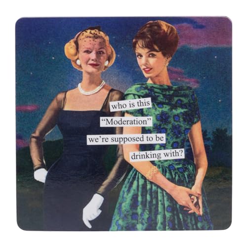 Imán decorativo cuadrado Anne Taintor 3.38 pulgadas
