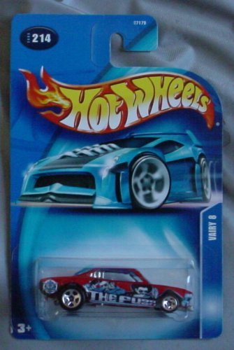 Amazon.com: Hot Wheels 2003 Vairy 8 RED #214 1:64 Scale : Toys & Games