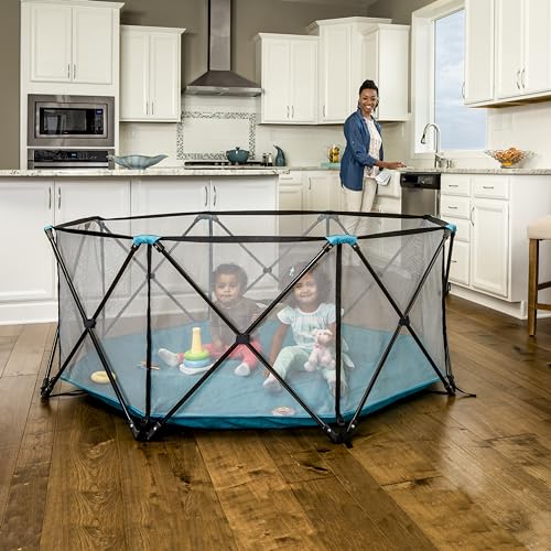 Regalo Safety My Play Deluxe Extra Large Baby Playpen & Portable Play Yard, Foldable 8-Panel Indoor...