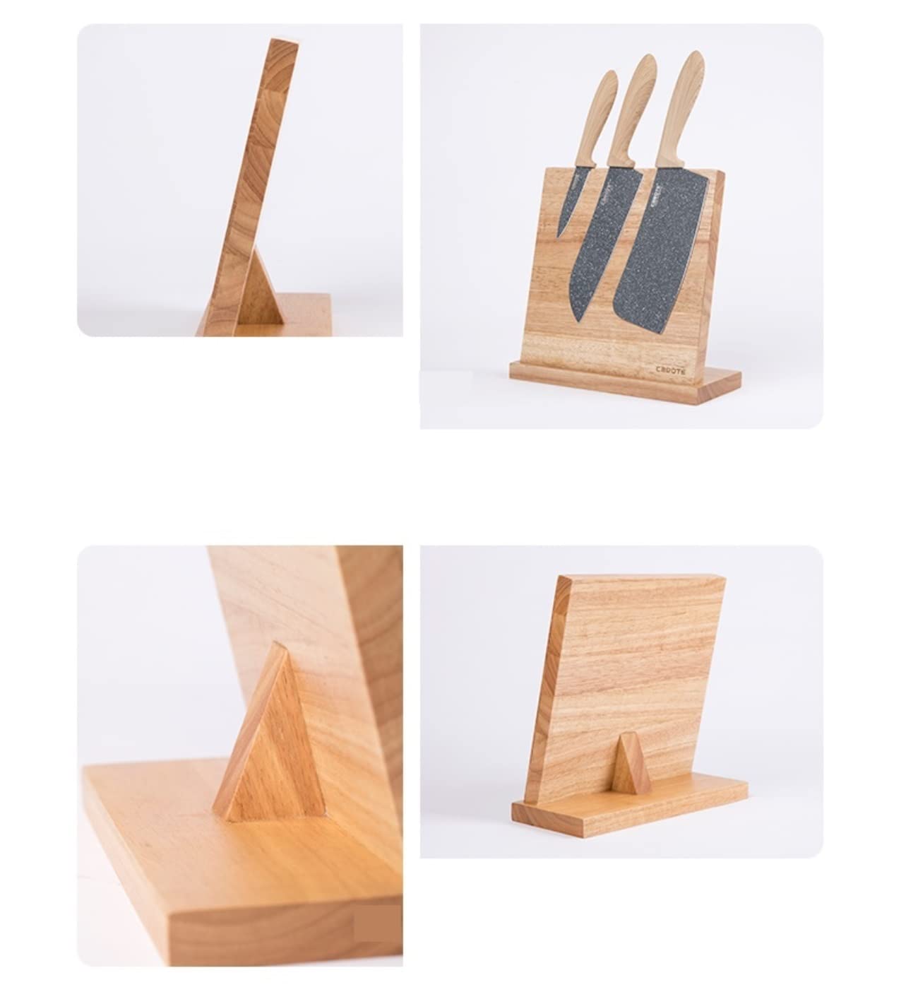 Bloque Cuchillos Cocina Tablero Magnético para Cuchillos, Bloque para Cuchillos De Cocina, Soporte para Cuchillos, Estante De Almacenamiento De Capacidad, Magnético Fuerte