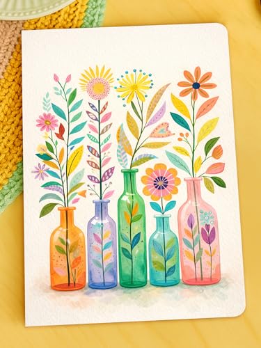 Image of DOODLE A5 Undated Planner Notebook - 160 Pages (12-Month Planner + Notes), Soft Cover Journal with 80 GSM Paper - Motivational Quote Design, Compact Diary for Work, Study, Travel & Gifting