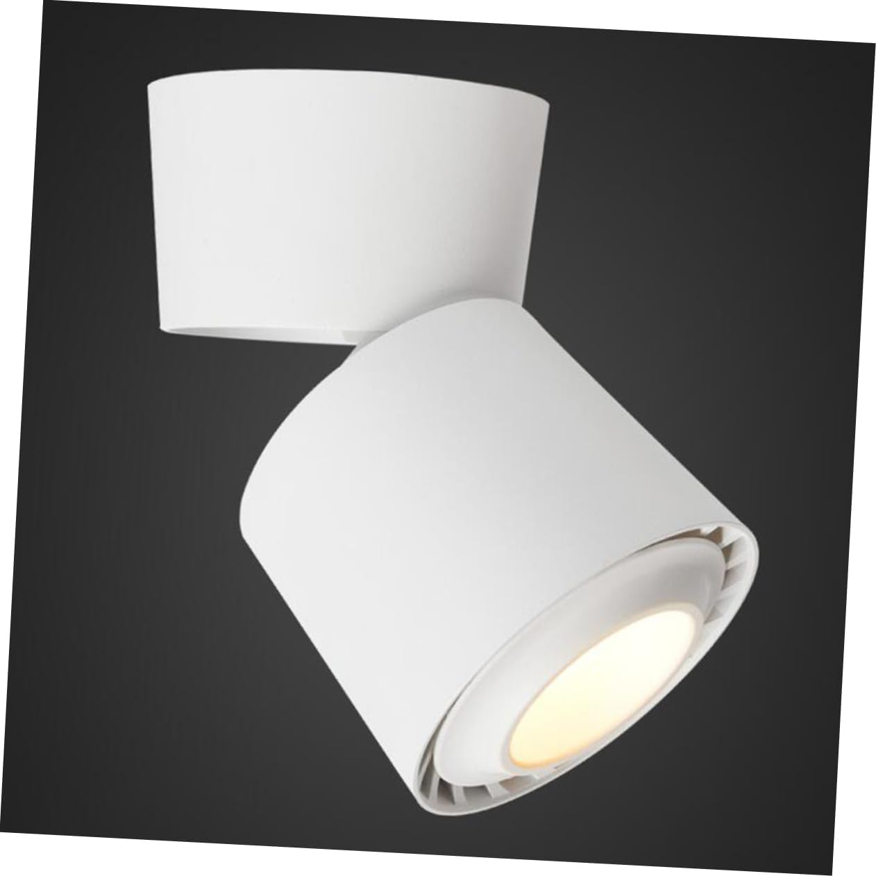 jojofuny 3w Adjustable Led Spotlight Ceiling Light Warm White Downlight for Indoor Decorative Lighting Homes Hotels and Restaurants